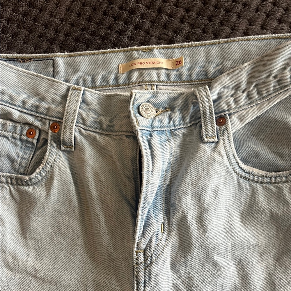 Levi's Light Blue Women's Straight Leg Jeans